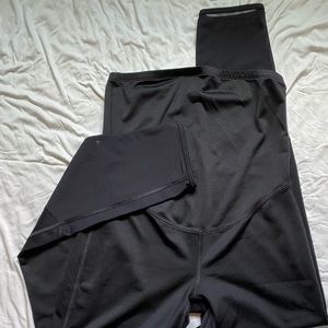 SOLD Aglow size small maternity workout leggings